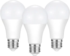 Bombilla de PC LED E27 SMD 2835 9W blanca fría 6500K pera no regulable para cocina - Imagen 1 de 16