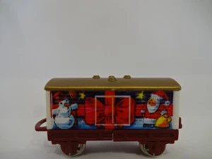 Weihnachts Waggon mit Schneemann Motiv / Farbvariante 4 - Bild 1 von 1