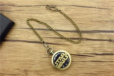 Star Wars Bronze Pocket Watch Disney Rise of Sky walker Episode IX 9 Retro USA