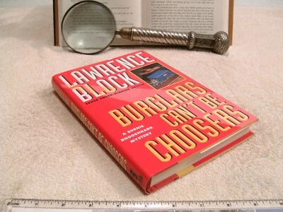 Lawrence Block*BURGLARS CAN'T BE CHOOSERS* Inscribed HC/DJ 1st Edition-1st Print - Image 1 of 4