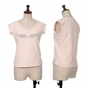 ARMANI JEANS Rhinestone V Neck T Shirt Size 40(K-138735) - Picture 1 of 12