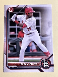 2022 Bowman Paper Jordan Walker Prospect Card # BP-20 St. Louis Cardinals - Picture 1 of 2