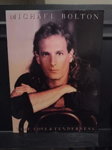 Michael Bolton Songbook Time Love & Tenderness Piano Guitar Vocal 1991 Ex+ Cond  - Picture 1 of 9