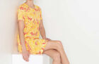 Damen Jerseykleid mit Mosaikdruck "gelb" Gr. 40 UVP: 59,99 € 2.37