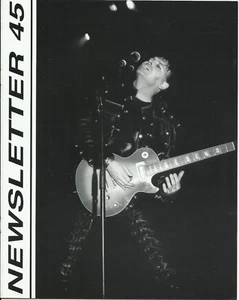 GARY NUMAN newsletter 45 GARY NUMAN FAN CLUB ISSUE - 12 Pages - Picture 1 of 3