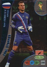 2014 Adrenalyn XL Road to FIFA World Cup Brazil Goal Stopper #1 Igor Akinfeev