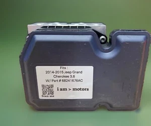 Refurbished ABS Brake Module 2014 - 2015 Jeep Grand Cherokee 3.6 | 68241676AC - Picture 1 of 4