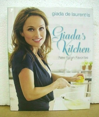 Giada's Kitchen New Italian Favorites by Giada De Laurentiis *Signed* 2008 HB/DJ Foto 1 de 2