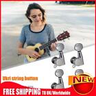 4pcs Chrome Metal Lock String Tuning Pegs String Tuners for Ukulele Guitar Bass