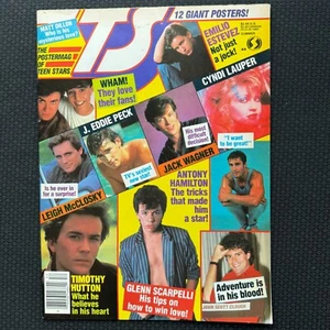 TS TEEN STARS POSTER MAGAZINE Summer 1985 Wham, Cyndi, Dillon, Hutton MINT - Picture 1 of 15
