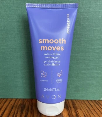 AVON Smooth Moves Anti-Celluite Cooling Gel Factory Sealed #NAKEDPROOF 6.7 fl oz - Image 1 of 2