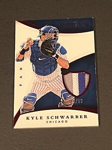 2015 Panini Immaculate Kyle Schwarber Red Foil Patch 89/99 CUBS PHILLIES