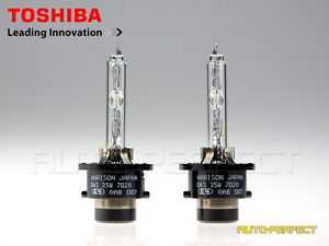 2X Genuine Made in Japan Toshiba Harison D4S Xenon Bulb for Lexus IS250 2015-06