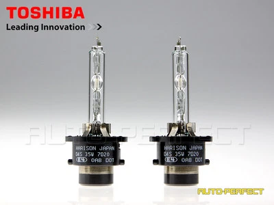 2X Brand New Genuine Toshiba Harison D4S Xenon Bulbs 100% Made in Japan - Image 1 of 4