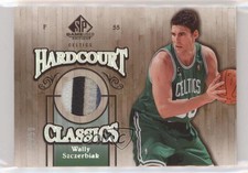 2007-08 SP Game Used Hardcourt Classics Patch /50 Wally Szczerbiak #HC-WS Patch