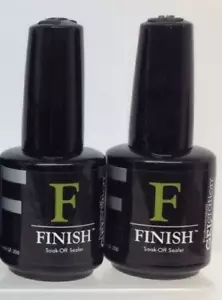 Jessica Soak-off Gel Polish FINISH Soak-Off Sealer Top Coat 0.5 oz - 2 Pcs - Picture 1 of 1