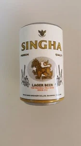 Singha Beer Magnet Plastic Shaped Can Beer Thai Collectibles Easter - Picture 1 of 2