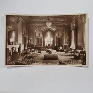 Taymouth Castle Salon Tuck's Echtfoto Vintage Postkarte Schottland Perth - Bild 1 von 6