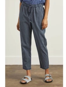 XiRENA Washed Blue Rex Twill Pant Size Small 100% Cotton Textured Casual Pants - Picture 1 of 5