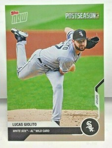 Lucas Giolito 2020 Topps Now Postseason #PS-11 - CHICAGO WHITE SOX - SP /1064