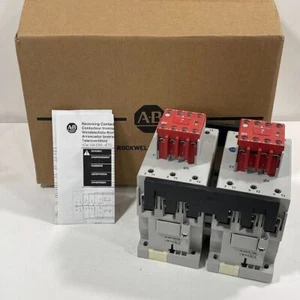 New! Allen Bradley 104S-C97DJ010C Reversing Safety Contactor 24VDC Coils - Picture 1 of 7