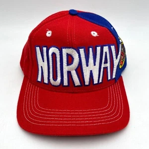 Vintage - Norway National Team - Soccer FIFA - Adidas Snapback Hat World Cup - Picture 1 of 5