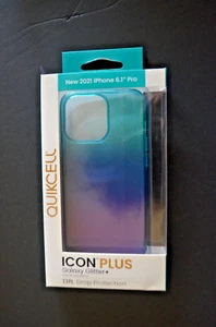 Quikcell Icon Plus Galaxy Glitter für iPhone 6,1" Pro 2021 Handyhülle Cover - Bild 1 von 2