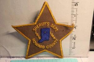 police patch HOWARD COUNTY SHERIFF INDIANA - Bild 1 von 1