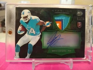 2014 Bowman Sterling J Landry Rookie Relic Emerald Refractor #BSAR-JL #61/75 - Picture 1 of 3