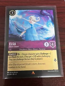 Disney Lorcana - Ursula’s Return - Elsa - Storm Chaser - 42/204 Non Foil - Picture 1 of 1