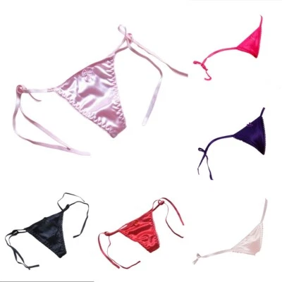 Alluring Womens Side Tie Lace Briefs in Mini Thong Style for Various Occasions