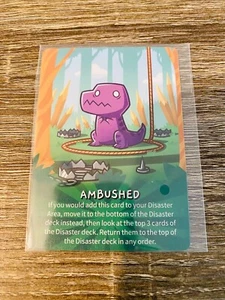 Happy Little Dinosaurs Ambushed '23 Convention Exclusive Promo Card FREE EXPRESS - Bild 1 von 3