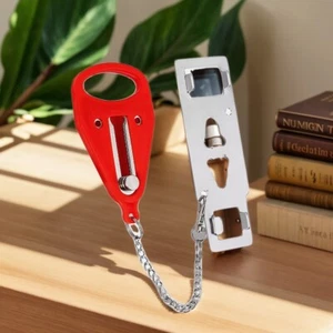 Portable Door Lock Security Device for Travel, Home, Hotel, Living Motel, Dorm - Picture 1 of 8