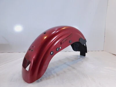 Harley Davidson Sportster 883 y 1200 1999-2003 rojo cubierta de rueda trasera guardabarros Foto 1 de 4