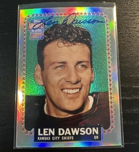 2001 Topps Archive Reserve Len Dawson Auto - Picture 1 of 2