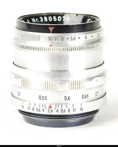 OBJEKTIV ERNST ABBE JENA rot T 2,8/50MM #3805076 M42 TM42 - Bild 1 von 6