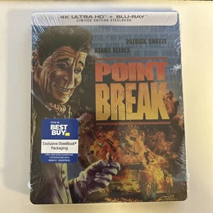 Point Break (4k UHD + Blu-ray) Best Buy Limited Edition Steelbook - Picture 1 of 2