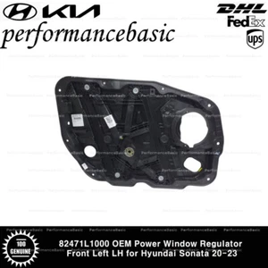 82471L1000 OEM Power Window Regulator Front Left LH for Hyundai Sonata 20-23 - Picture 1 of 2