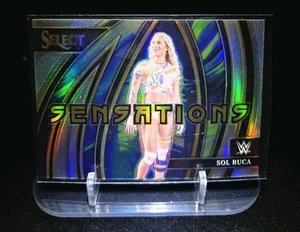 Sol Ruca Panini Select WWE 2024 Prizm Sensation Wrestling Karte Diva Trading  - Bild 1 von 2