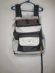 Pet Cat/Dog Carrier Backpack Adjustable Front Travel Bag Small Breathable EUC - Picture 1 of 10