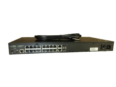 Luxul AMS-1816P 18 port 16 PoE+ Rackmount Gigabit Managed Network Switch - Image 1 of 4