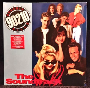 (NEW) BEVERLY HILLS 90210 SOUNDTRACK (RARE VINYL / 1ST U.S. REL- 2019 / MINT) - Picture 1 of 3