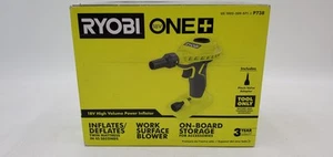 Ryobi 18V One+ Lithium Ion High Volume Power Inflator P738 TOOL ONLY - Picture 1 of 12