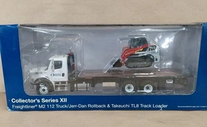 United Rental Collector’s Series Xll Freightliner M2 Truck/Jer-Dann Takeuchi Tl8 - Picture 1 of 5