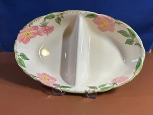 Franziskaner Wüstenrose geteilt Servierschale, Maße 7"x11" - Bild 1 von 2