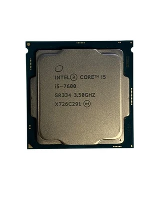 Intel Core i5-7600 SR334 3.50 GHz 4 core CPU Processor 6 MB Cache 8 GT/s - Image 1 of 4