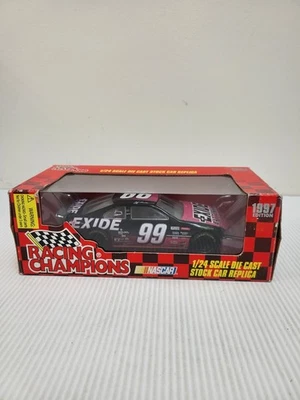 1997 Racing Champions Stock Car Replica 1:24 Jeff Burton 99 Exide Batteries  - Image 1 of 2