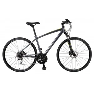 Claud Butler Explorer 4.0 Hybrid Bike, 18" Grey - Picture 1 of 4