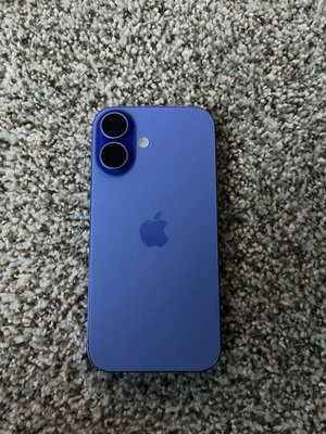 Apple iPhone 16 128GB Blue Unlocked Smartphone - Image 1 of 2