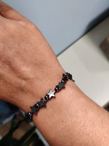 Star Hematite Bracelet - Picture 1 of 3